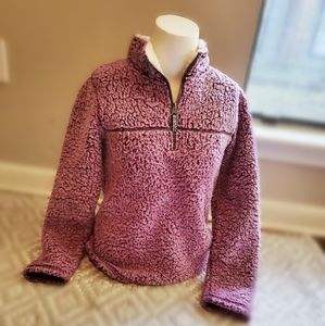 Fuzzy Pullover Jacket